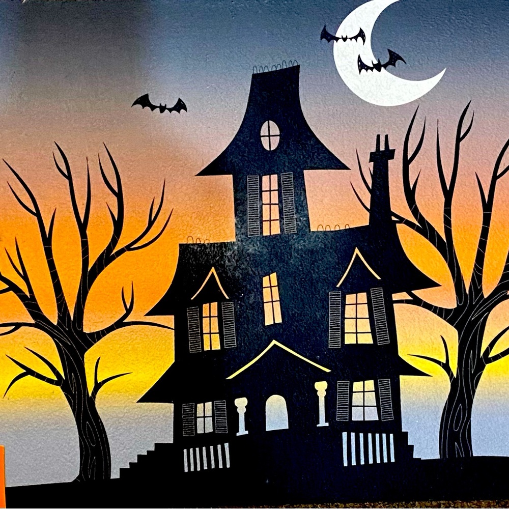 Halloween welcome Mat